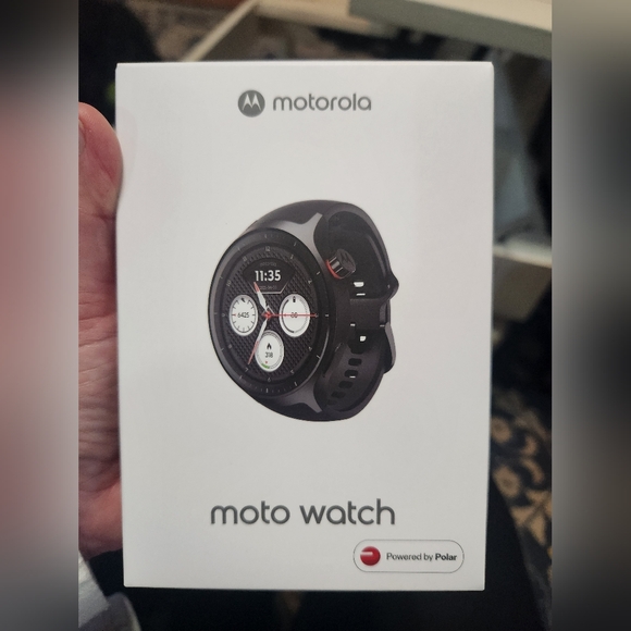 Motorola Moto Watch Smart Watch Accelerometer Gyro Heart Rate SpO2 Compass - Picture 5 of 5